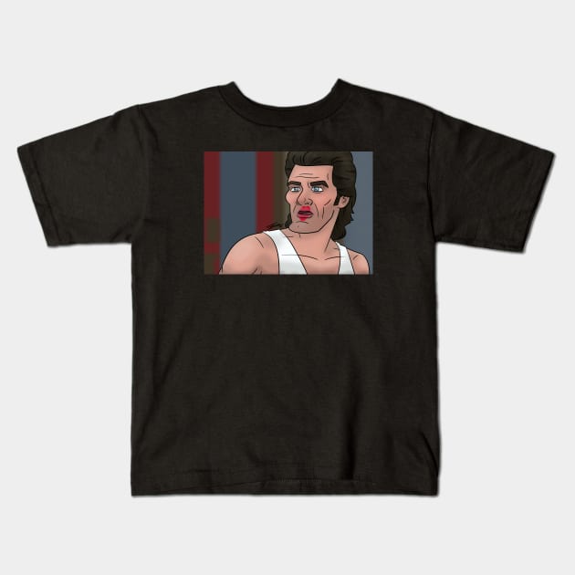 Jack Burton Kids T-Shirt by Tuckerjoneson13